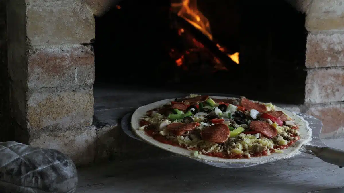 poêle pizza