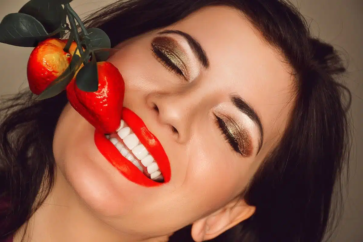 maquillage rouge