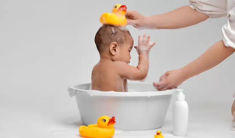 Quel savon pour mon bébé à peau métissée