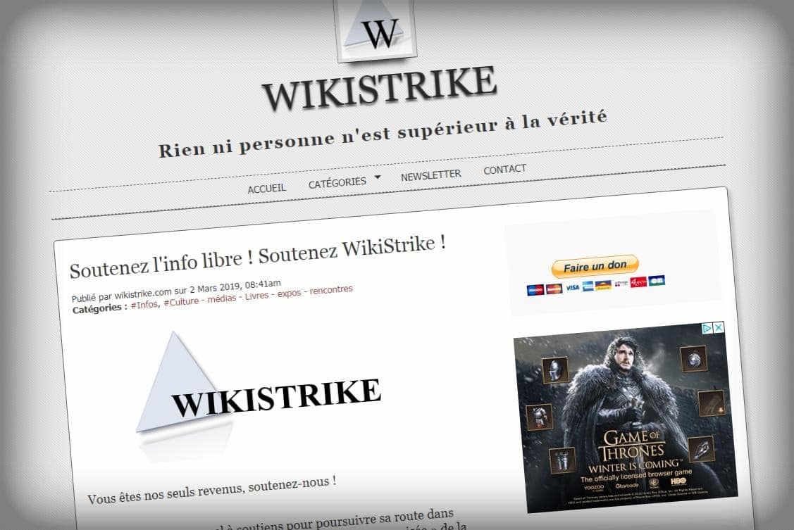 WikiStrike : qu'est-ce que c'est ? Pourquoi le site a disparu ?