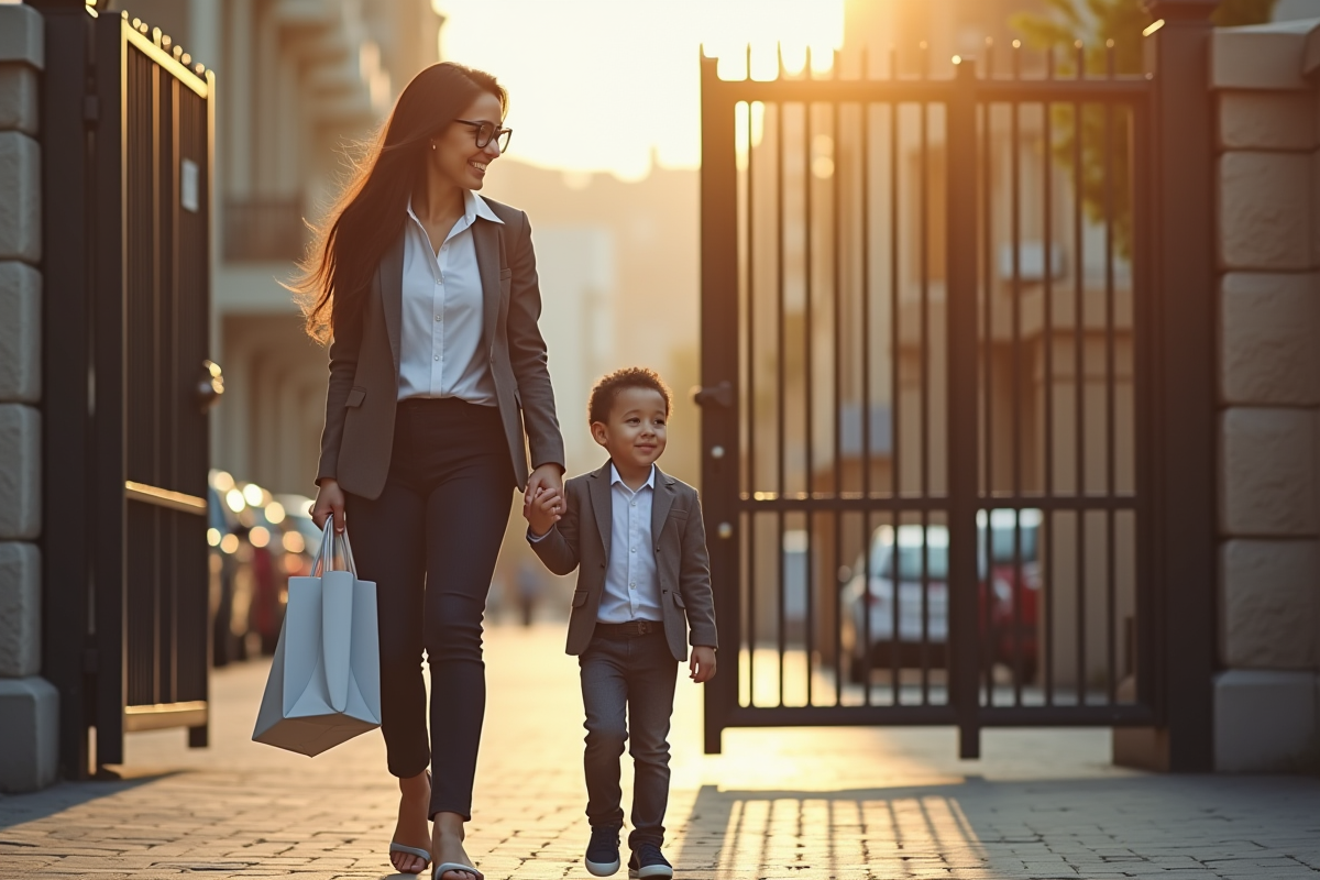 femme famille