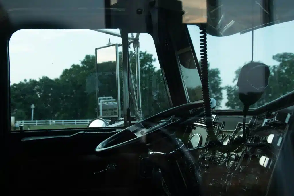 black car interior during daytime